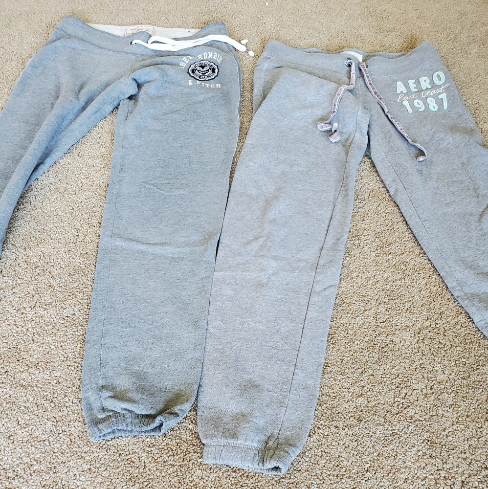 Aeropostale & Abercrombie Sweatpants